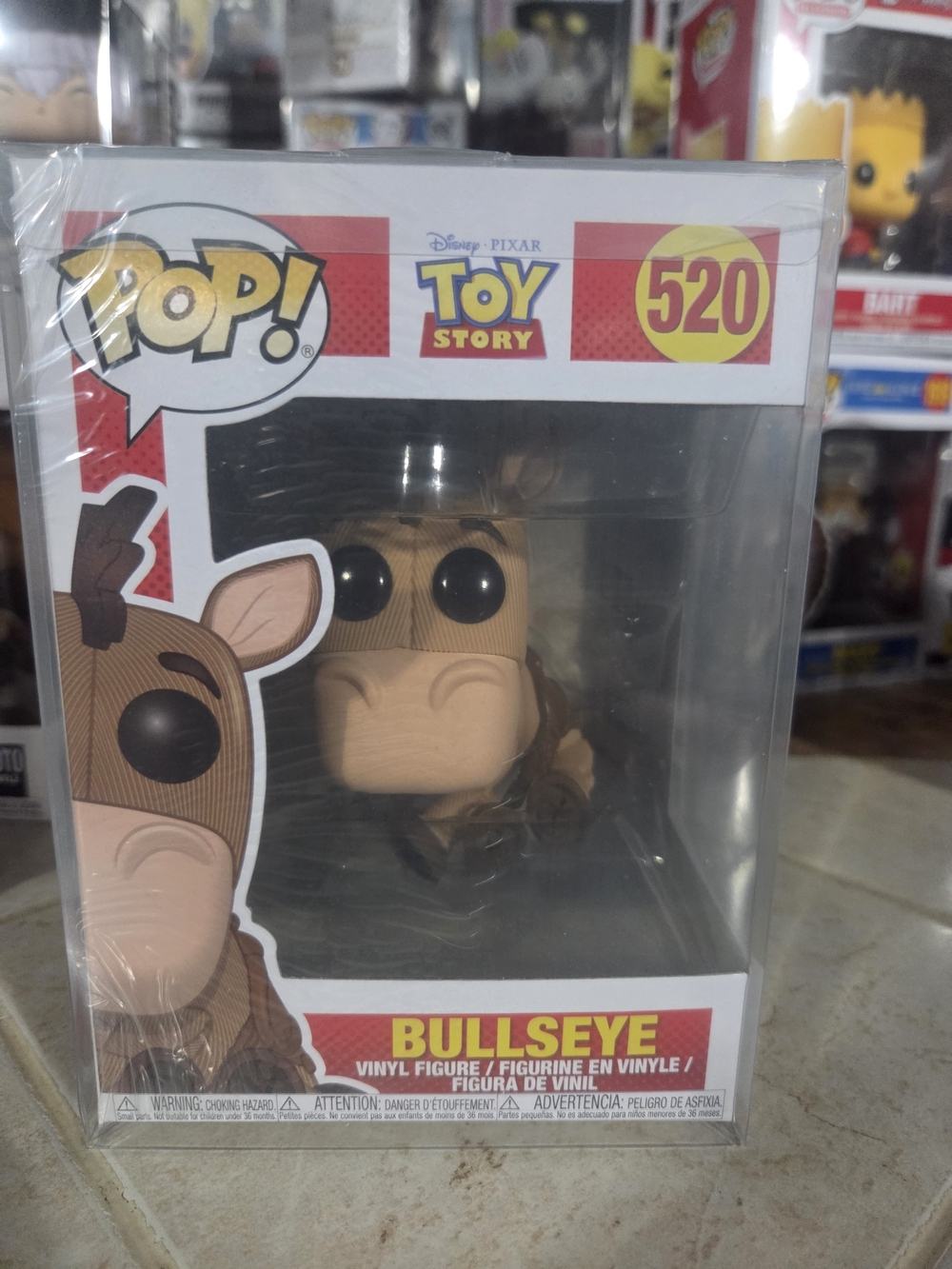 Funko Pop! Toy Story Bullseye Vinyl Figure - Brown, Black, Tan
